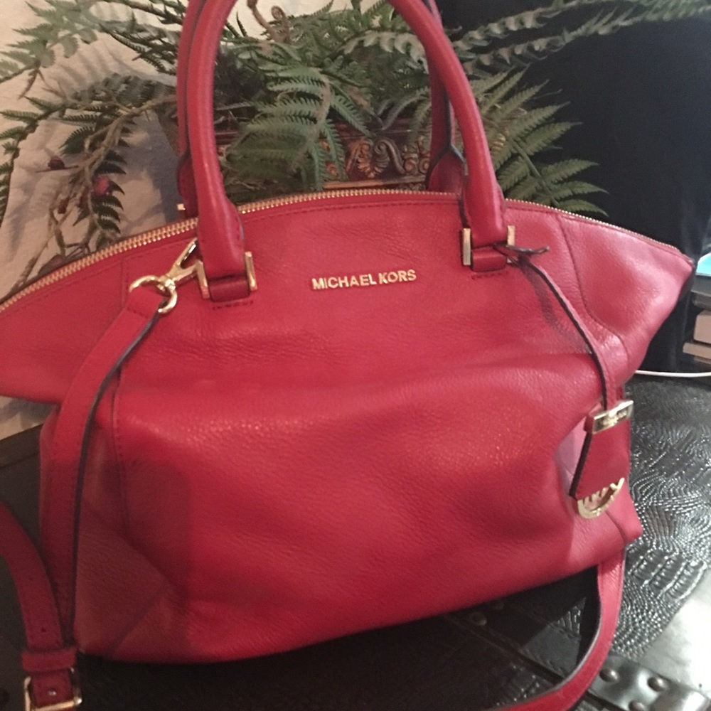 Michael Kors purse Red